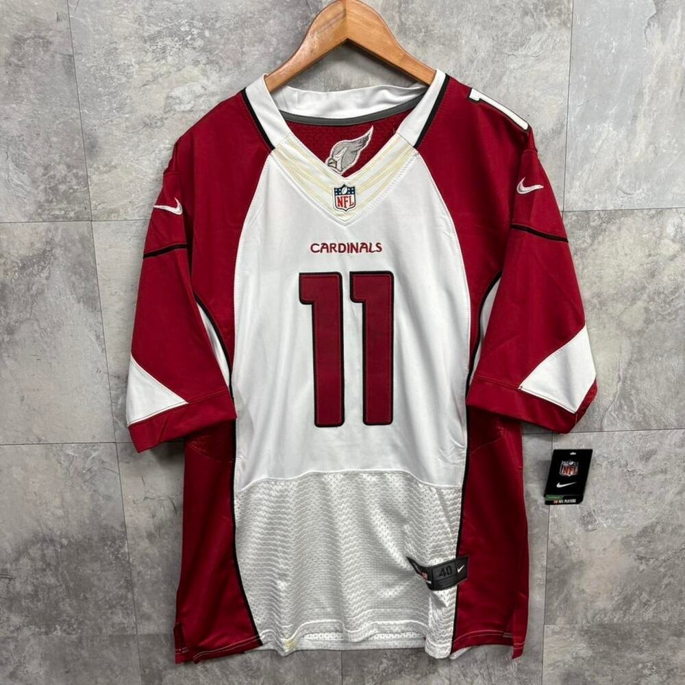 Vintage NWT Nike Elite On Field Larry Fitzgerald Embroidered Cardinals Jersey 40